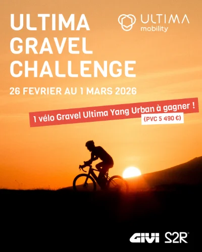 1 Ultima Yang Urban gravel bike to win!